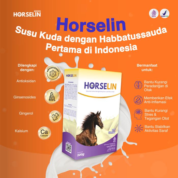 

SUSU KUDA UNTUK MEREDAKAN MIGRAIN DAN NYERI SAKIT KEPALA SERTA MENJAGA KESEHATAN TULANG (200 GR)