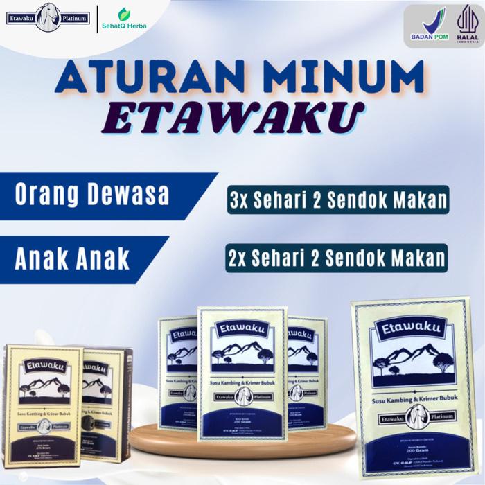 

terbaru !!! susu etawaku platinum 3x atasi masalah pernafasan 3 box - susu kambing bubuk provit