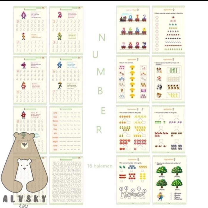 

JTTOP" BUKU BELAJAR MENULIS ANAK SANK MAGIC PRACTICE BOOK ISI 4 BUKU + PULPEN PEN TINTA