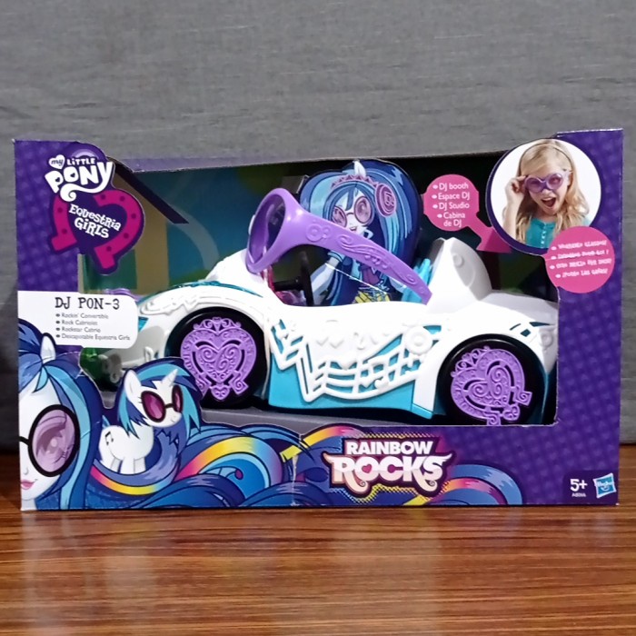 

| MFG | Hasbro My Little Pony Equestria Girls Rainbow Rocks Dj Pon - 3 Rockin