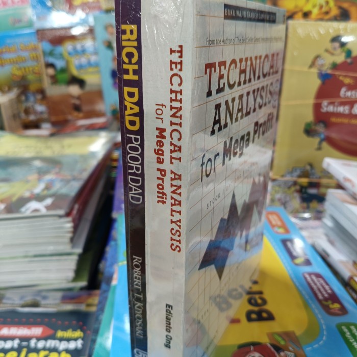 

SALE !!! PAKET 2 BUKU TECHNICAL ANALYSIS FOR MEGA PROFIT RICH DAD POOR DAD READYY