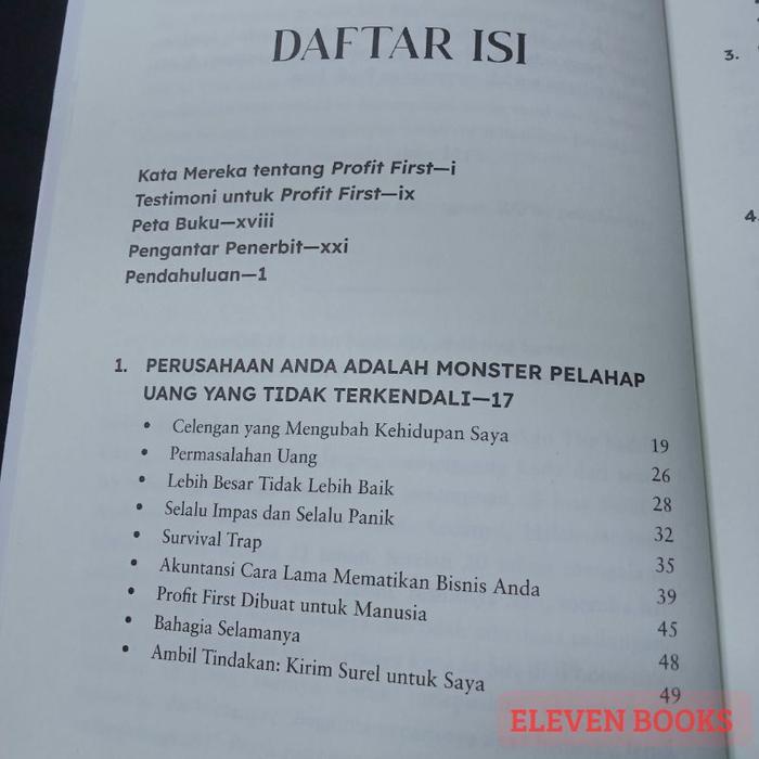 

SALE !!! BUKU PROFIT FIRST - MIKE MICHALOWICZ (ORI) READYY