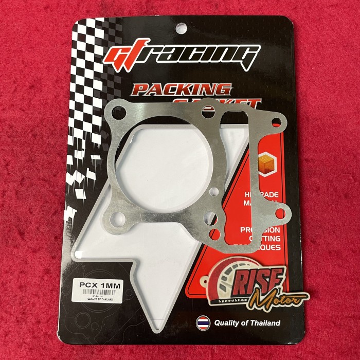 TERLARIS PAKING BLOK SEHER ALUMUNIUM PCX 150 VARIO 150 UK 1 MM