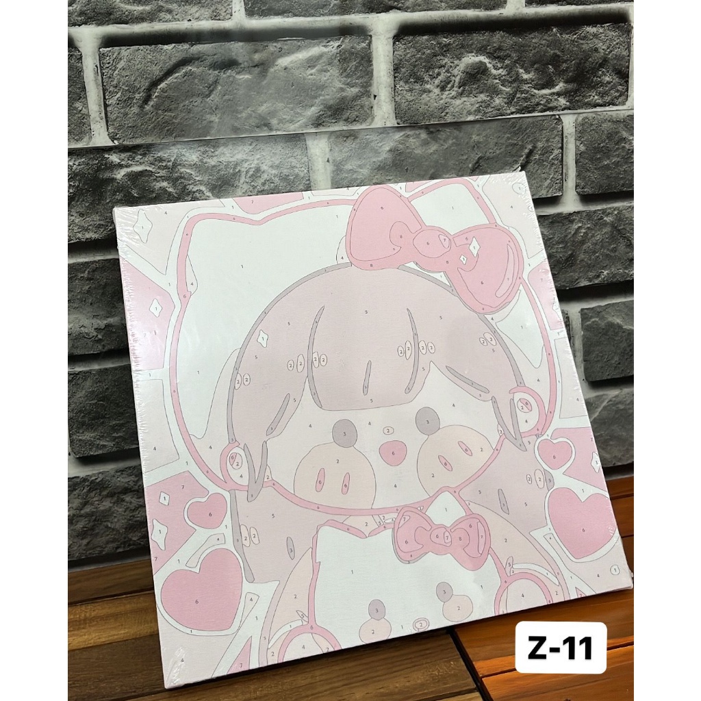 

Gratong Canvas Painting Set Coloring By Number Uk 30X30 / Kanvas Lukis Hadiah / Souvenir Anak