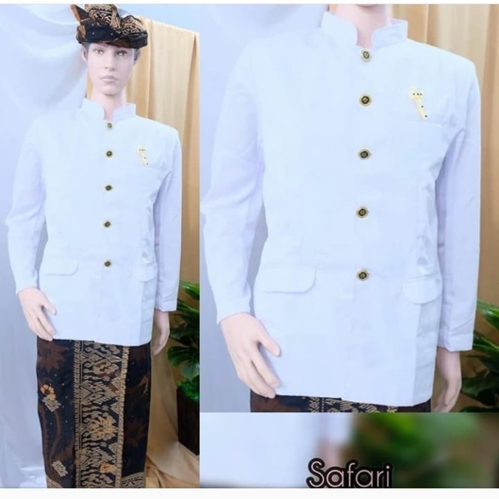 SALE BAJU ADAT BALI BAJU SAFARI PRIA BUSANA BALI