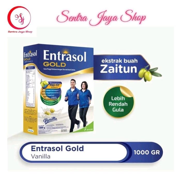 

terbaru !!! entrasol gold vanila 1000 gr 1000gr vanilla ready
