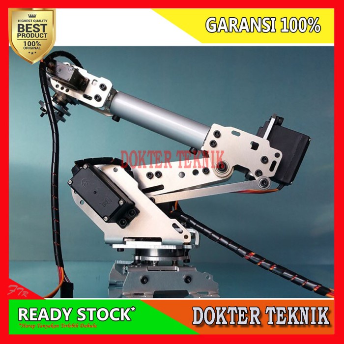 6-Axis Industrial Meanical Robot Arm Model Alunum Manipulator