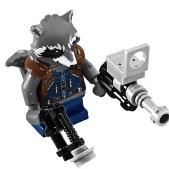 Lego Minifigure Rocket Racoon Sh384 Gotg 76079 76102
