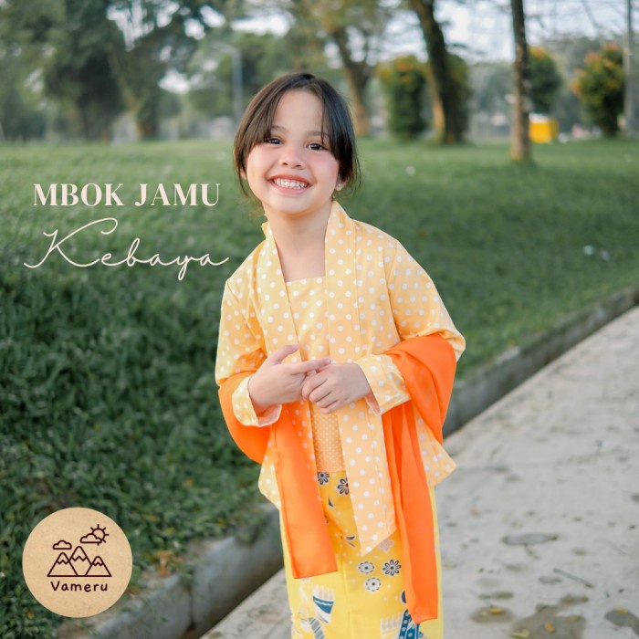 Kebaya Anak Mbok Jamu Katun Jepang