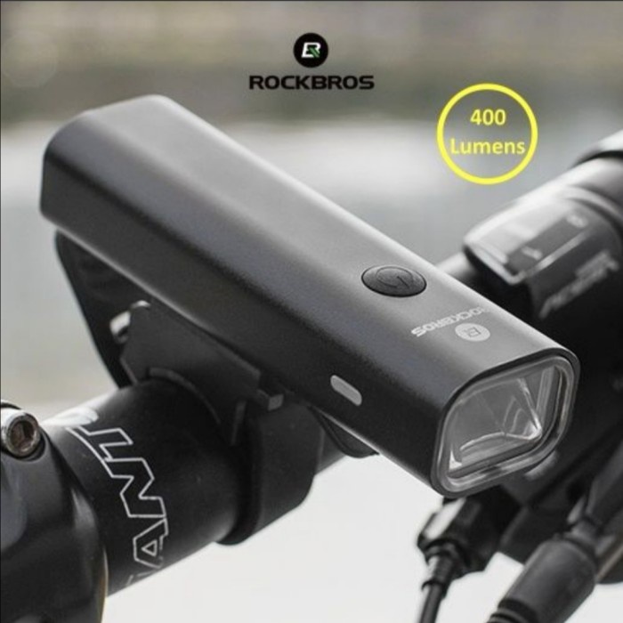 LAMPU DEPAN SEPEDA ROCKBROS ORIGINAL SEPEDA LIPAT MTB ROADBIKE