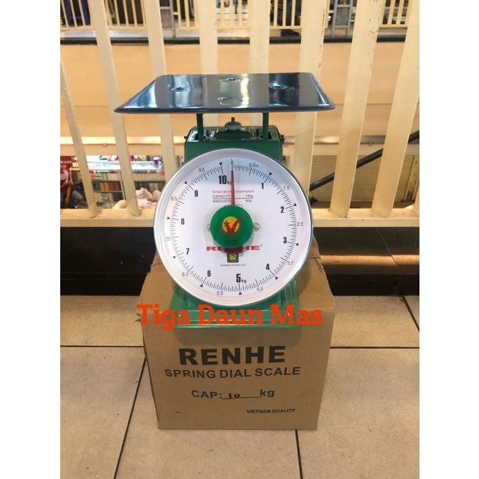 Timbangan Duduk Jarum Renhe 5 Kg 10 Kg 15 Kg 20 Kg 30 Kg 50 Kg Rata / Timbangan Manual Renhe