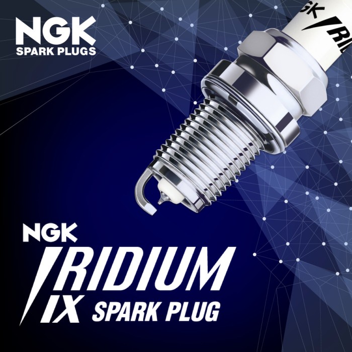 Ngk Iridium Ix Bkr7Eix-11Original Ngk Japan - Asli