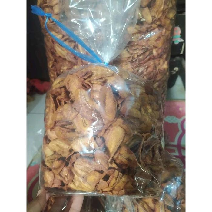 

Pisang Kering / Kripik Pisang Manis 1 Kg Khas Cilacap FREE PACKING BUBBLE+KARDUS TEBAL