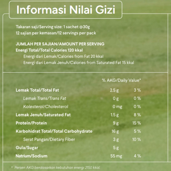 

Hotto Mame Protein Multigrain with EDAMAME 5 POUCH 60 SACHET(BUNDLE!)