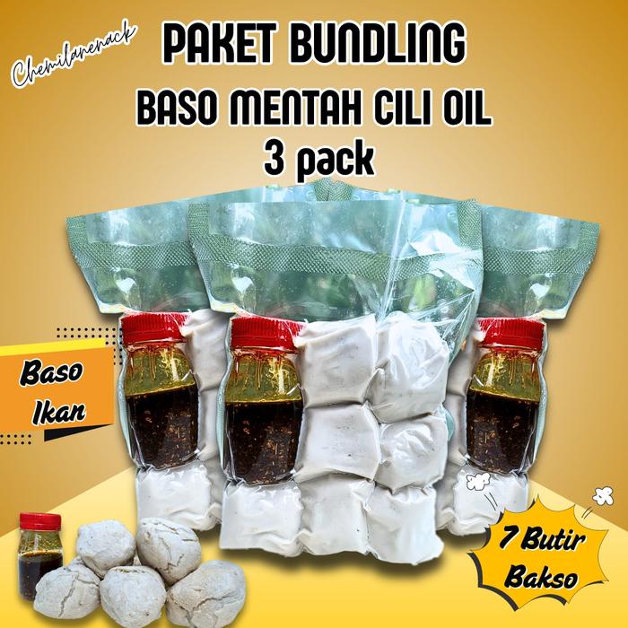 

PAKET HEMAT 3 PACK BASO GORENG CHILI OIL SUPER