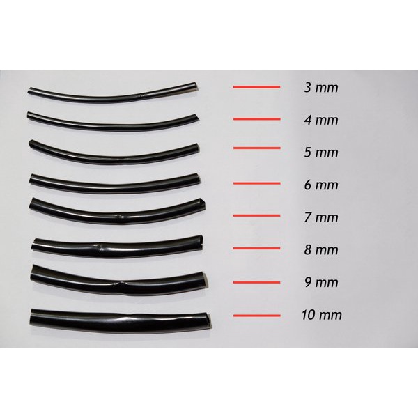 SELANG PEMBUNGKUS KABEL 4 MM SELONGSONG KABEL PVC ANTI PANAS