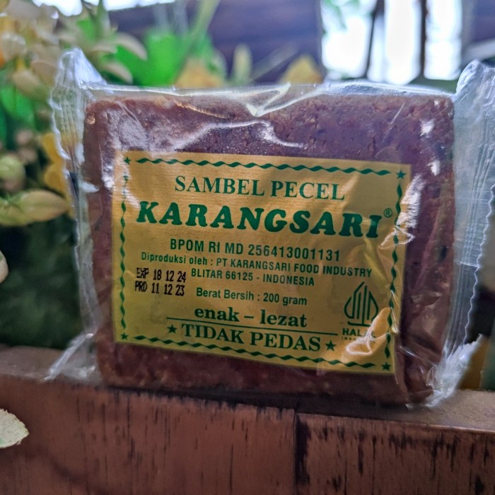 

Sale! Sambal Sambel Bumbu Pecel Karangsari Karang Sari Tidak Pedas Original