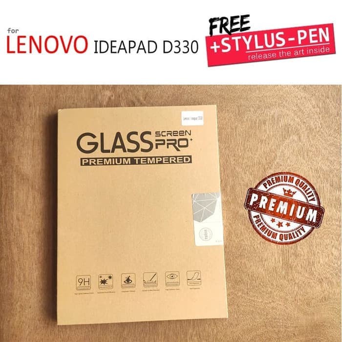 Lenovo Ideapad D330 Tempered Glass Antigores Screen Guard Laptop Tab