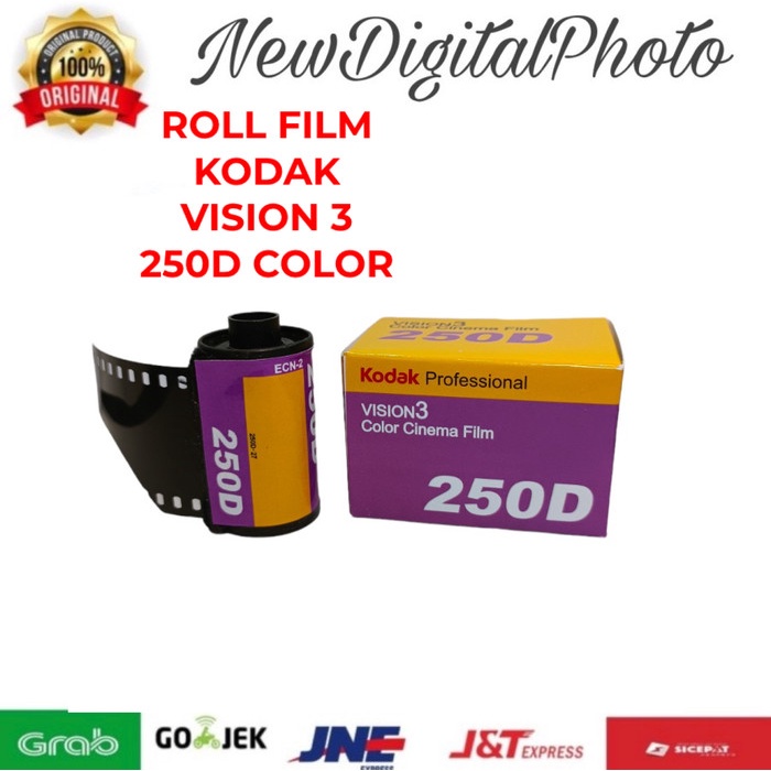 Roll Film Kodak Vision 3 250D Color / Vision3 Kodak 35Mm 250D 27Exp