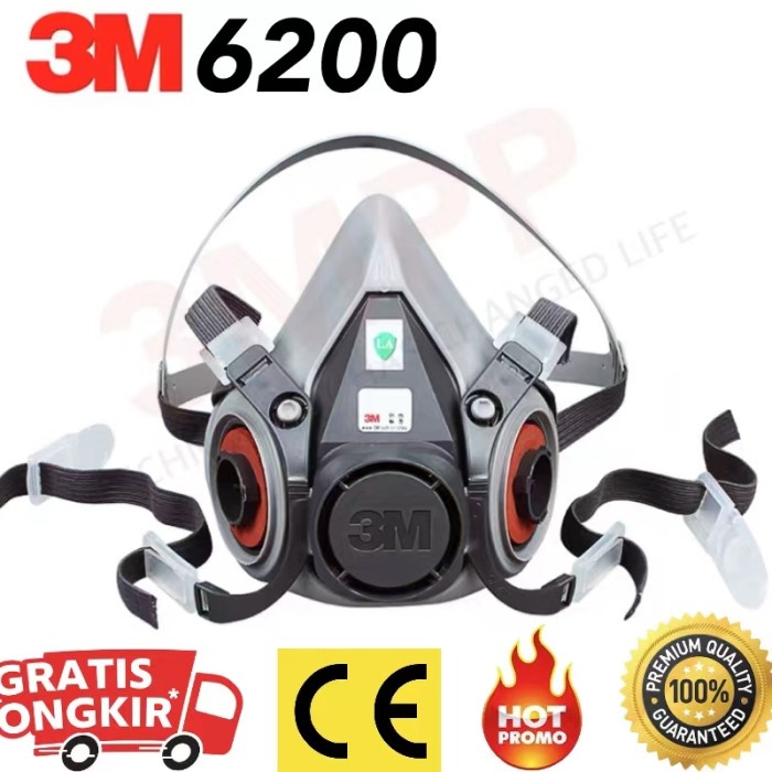 3M 6200 respirator half maskP ORI