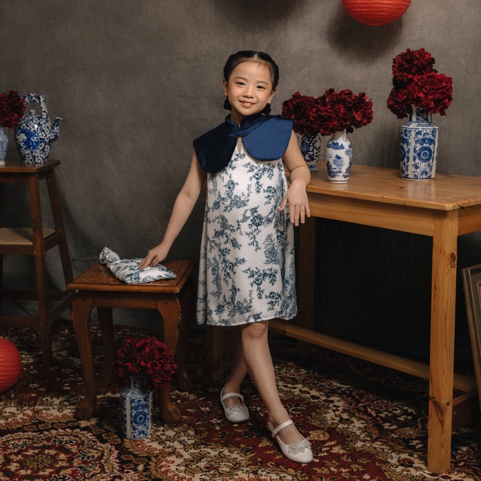 Butternut - Emmeline Qipao Dress Dress Imlek Anak Perempuan 2024