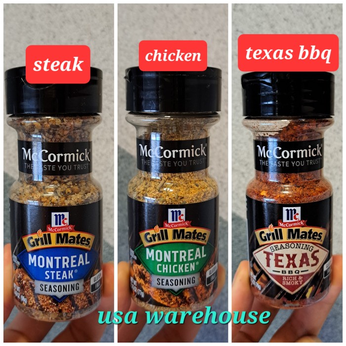 

Sale! Mccormick Grill Mates Montreal Chicken Steak Seasoning Bumbu Masak