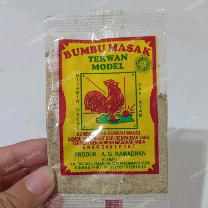 

Sale! Bumbu Masak Tekwan Model Cap Ayam