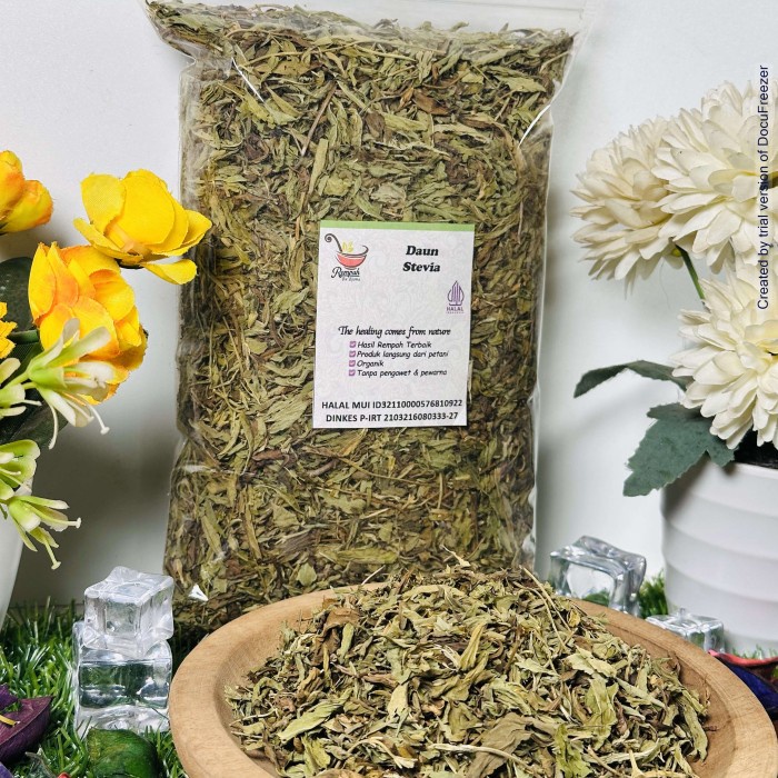 

Sale! Daun Stevia Kering Murni Khusus Daun Tanpa Batang 50 Gram
