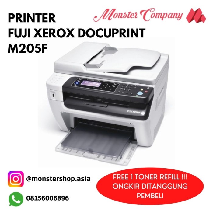 Printer Fuji Xerox DocuPrint M205F Monochrome