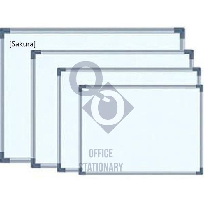 

Kualitas No1 Papan Tulis Whiteboard Sakura 90 X 120 - White Board Magnet Gantung
