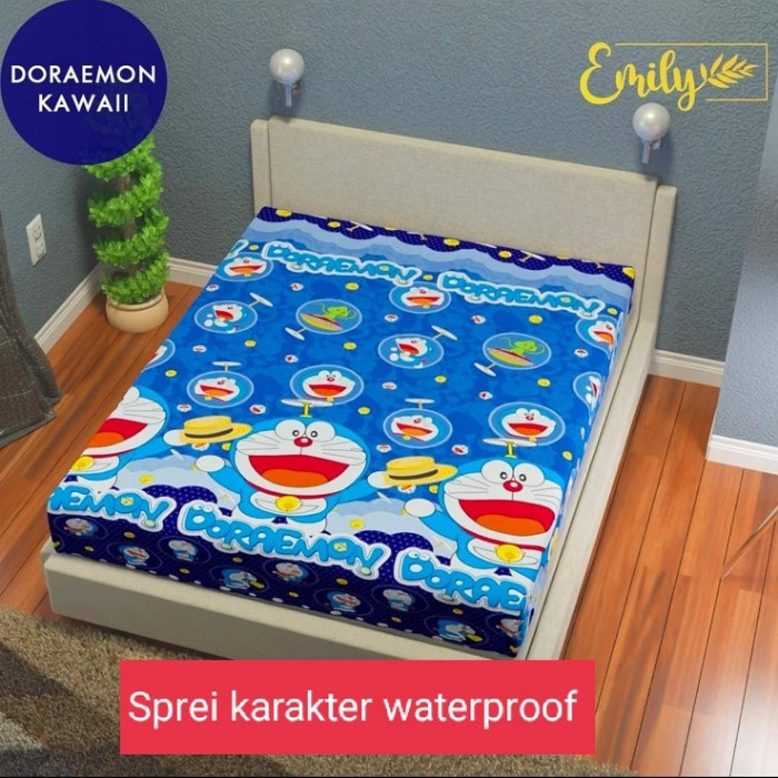 Sprei 180X200 Waterproof Anti Air 160X200 Anti Ompol Sprei Waterproof