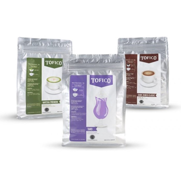 

TOFICO POWDER DRINK 1000 GR BUBUK MINUMAN TOFICO 1KG