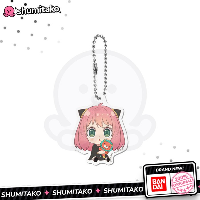 

Terlaris Spy X Family Acrylic Charm 2 Anya Forger & Chimera by Bandai SALE
