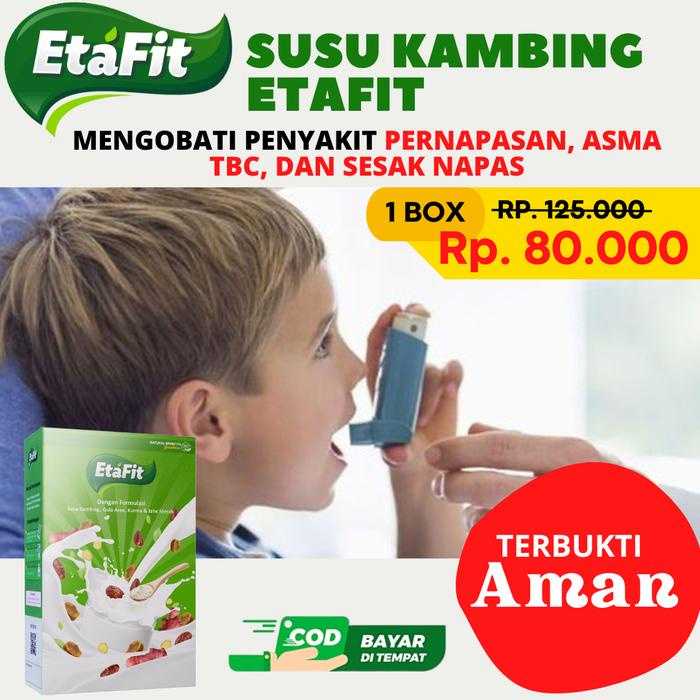 

COD SUSU ETAFIT SUSU KAMBING ETAWA BPOM 1 BOX Untuk Pernapasan Sakit Tenggorokan Saluran Pernafasan