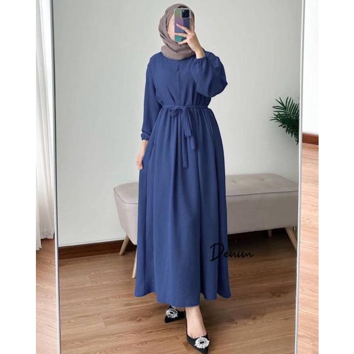 

BALENA MIDI CRINCLE AIRFLOW POLOS BUSUI ELEGAN KEKINIAN