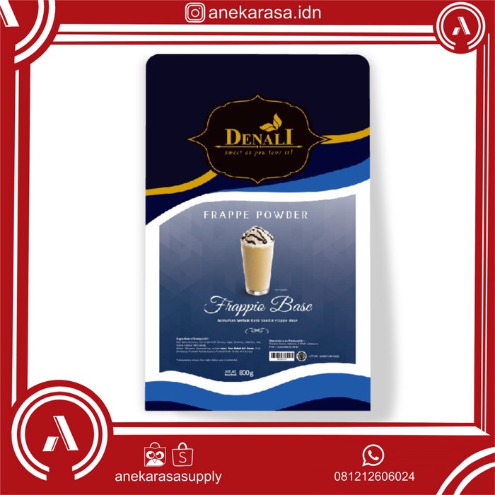 

Frappio Base Denali Powder Drink - Bubuk Minuman 800gr
