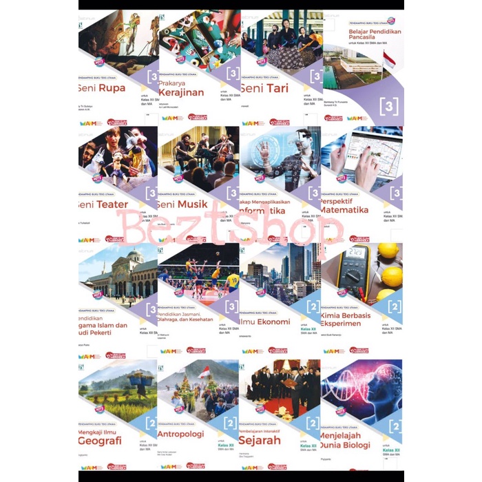 

SALE !!! BUKU PAKET KELAS XII-12 SMA/MA KURIKULUM MERDEKA - PLATINUM READYY