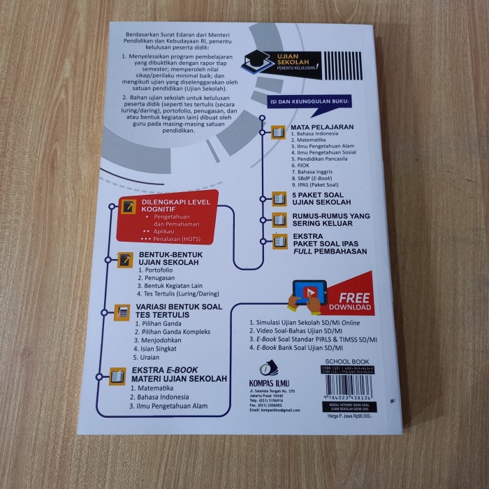 

SALE !!! BUKU MODUL INTENSIF BANK SOAL UJIAN SEKOLAH SD/MI 2025 TIM MASTER BINA READYY