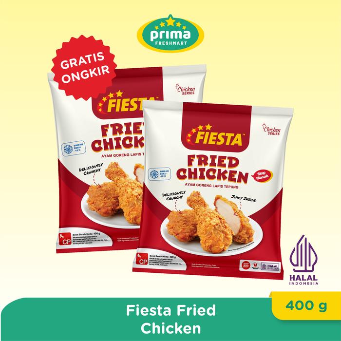 

SALE !!! FIESTA FRIED CHICKEN 400 GR READYY