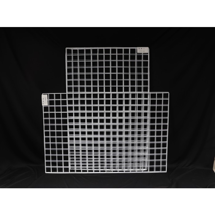 Kawat Ram 115x75 Cm - Rak Display Aksesoris HP - Rak Gantung putih