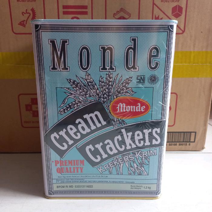 

SALE !!! MONDE BISKUIT KALENG - CREAM 1.2KG READYY