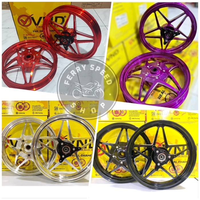 Terpopuler Vnd Pelek Racing Bintang Aerox 155 / Velg Racing V Speed Aerox 155