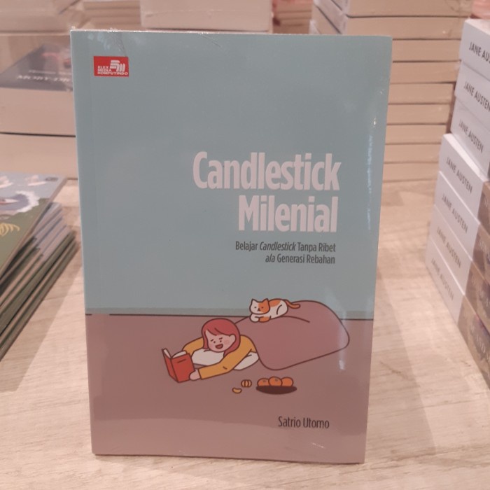 

SALE !!! BUKU CANDLESTICK MILENIAL BELAJAR CANDLESTICK TANPA RIBET SATRIO UTOMO READYY