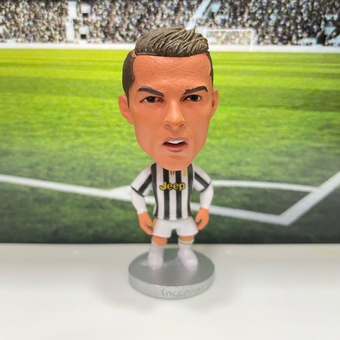 SALE  FIGURE MINIATUR PEMAIN BOLA SOCCERWE / KODOTO CRISTIANO RONALDO PAOLO DYBALA BUFFON