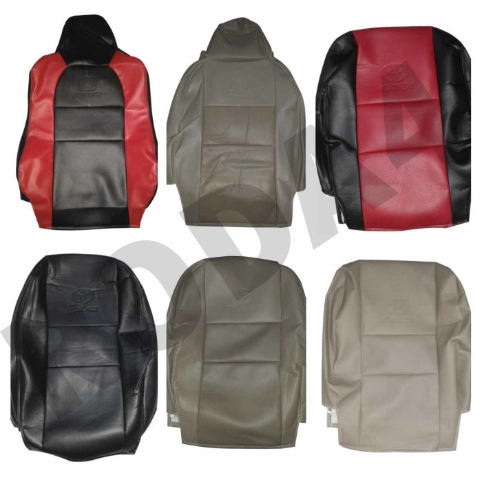 New Seat Cover / Sarung Jok Mobil Bahan Ferrari Mazda 2 / Mazda2