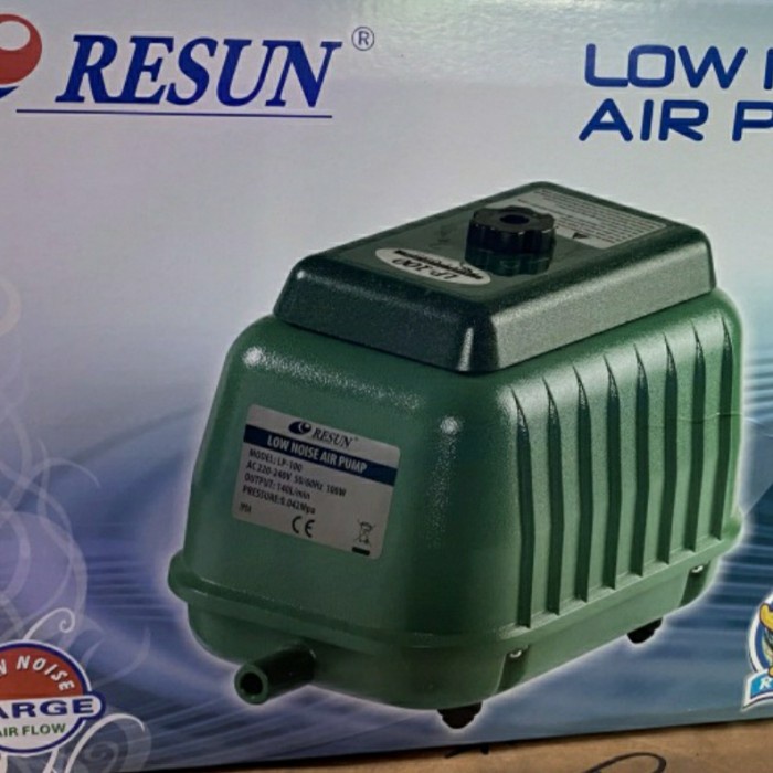 resun air pump LP 100 aerator oksigen aquarium