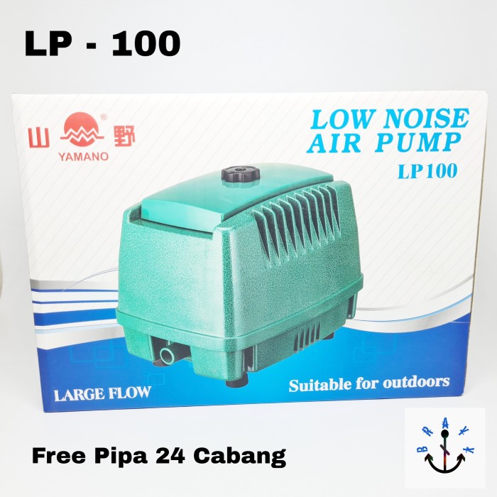 Pompa Aerator Yamano AP 100 - Alat Penyuplai Udara untuk Kolam Ikan dan Akuarium