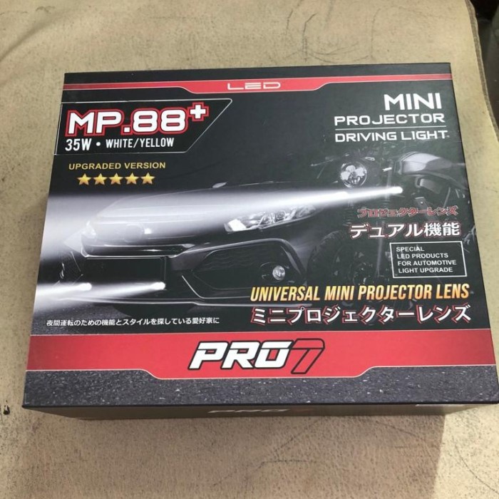 Sale Mini Projie Pro7 Mp77+ & Mp88+ Single & Double Lens Hi Low