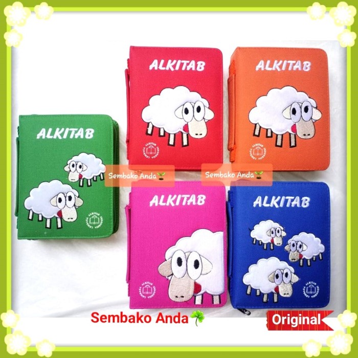 

Alkitab Kristen Ukuran Kecil Resleting. Anak Lai Tb2 034 Ti Pink Biru