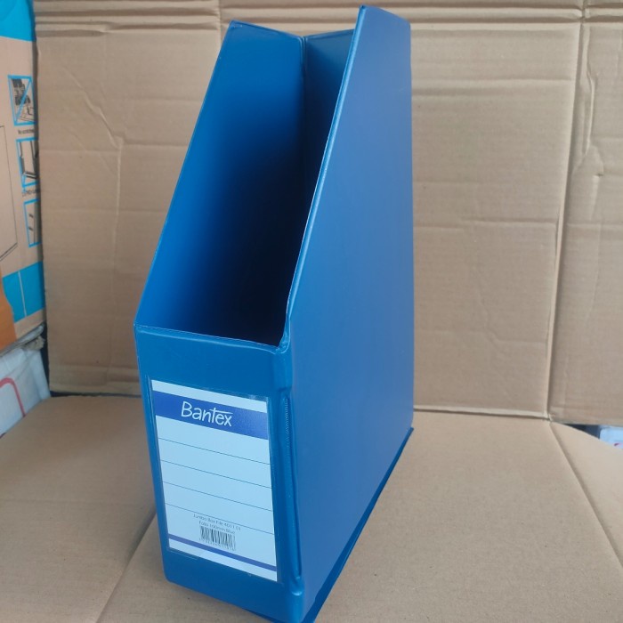 

SALE TERBARU BOX FILE BANTEX JUMBO 4011-01 10CM BLUE F4 MAGAZINE FILE READYY